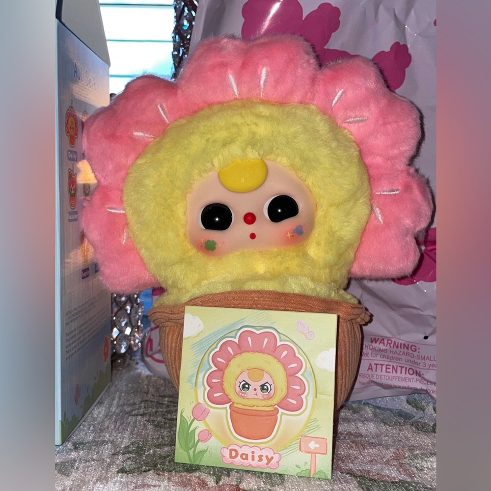 Baby Three Pot of Little Flower Series - Daisy
